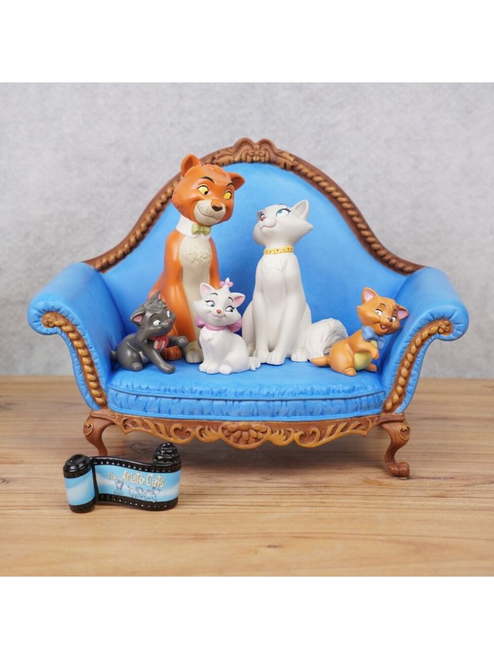 WDCC Aristocats Complete Set 7 pieces w/RARE 30th Anniversary Backstamp No Box